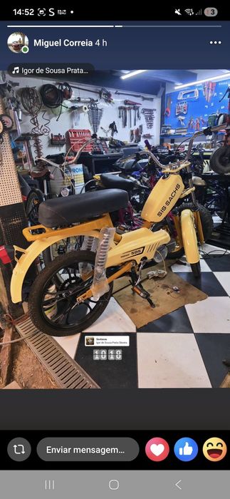 Mobilete sis sachs minor 505
