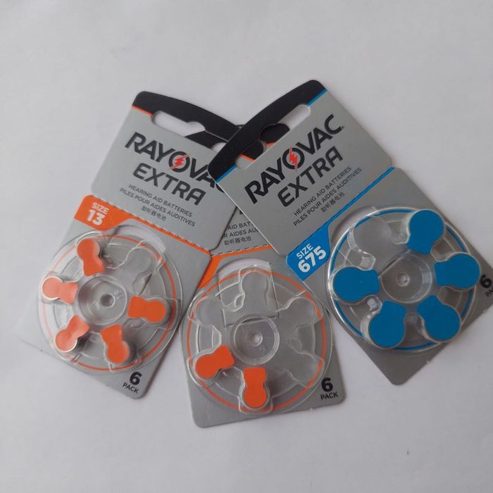 Батарейки для слуховых аппаратов