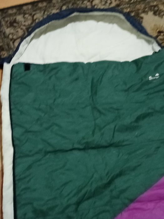 Saco cama, muito quentinho.