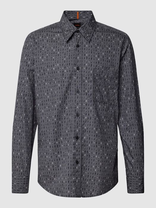 Рубашка Hugo Boss ексклюзив сіра L