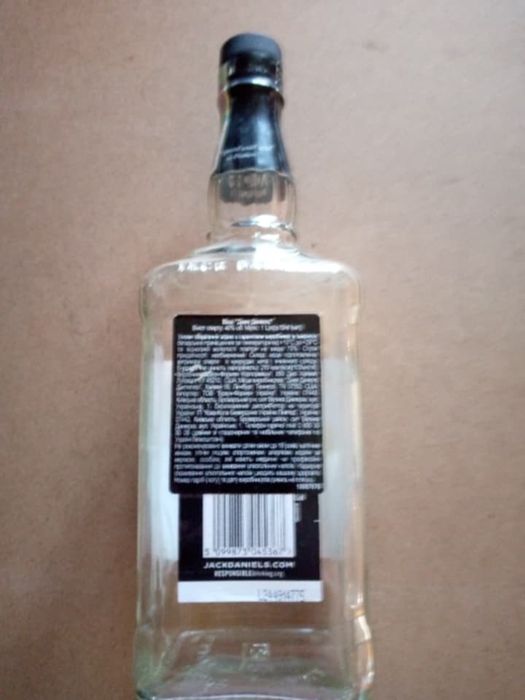 Пуста пляшка Jack Daniels 1 літр