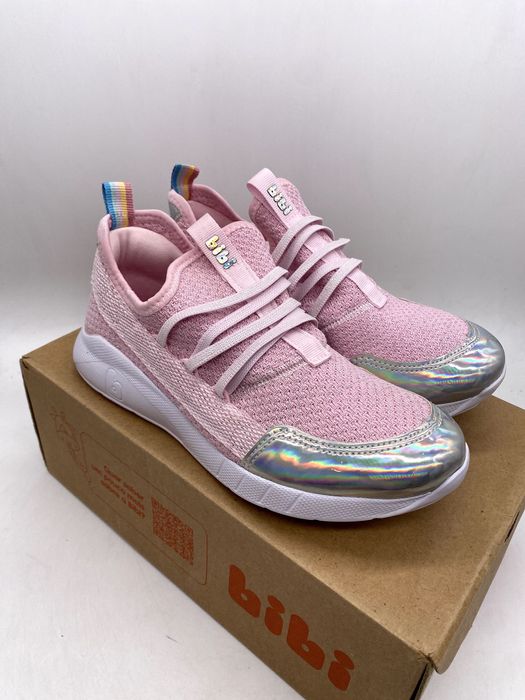 Buty wsuwane Bibi Evolution różowe Polo rozmiar 36 Fisioflex