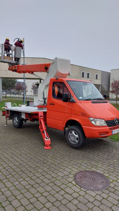 Uslugi podnośnikiem koszowym od 18m do 43m