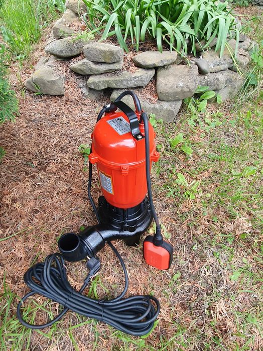 Насос 2,6 kW Фекальный Дренажный з НОЖОМ (ТІЛЬКИ ДОСТАВКА ПОШТОЮ)