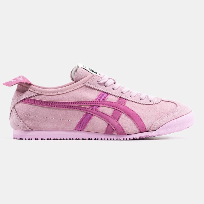 Кросівки Кроссовки Asics Onitsuka Tiger Mexico 66 Pink Розовый Рожевий Кросовки повсякденні