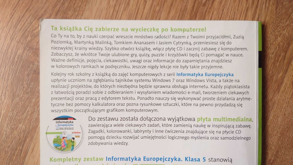 podręcznik informatyka europejczyka klasa 5