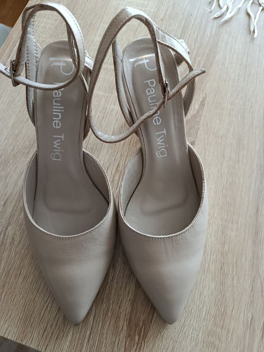 buty.   czółenka skóra naturalna