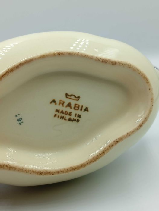 Porcelanowa stara sosjerka Arabia Made in Finland  Retro