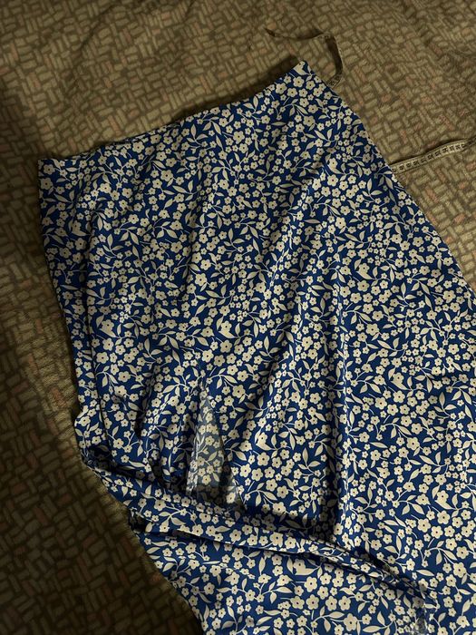 Юбка максі з розрізом