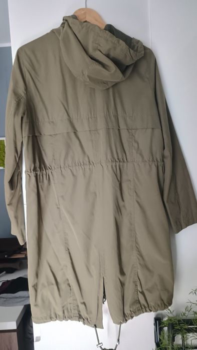 Zielona parka damska m