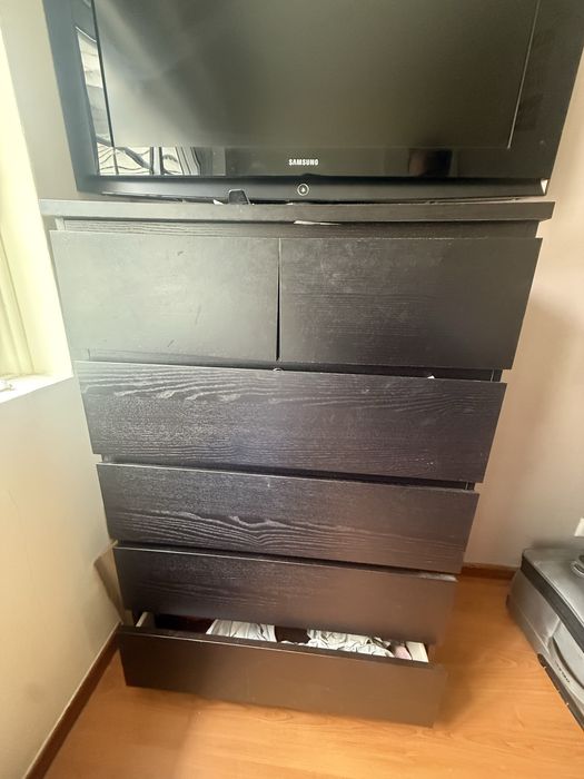 Comoda ikea black