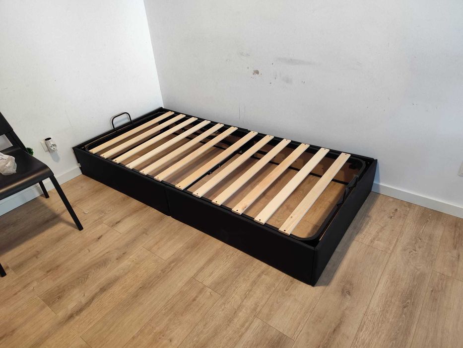 Cama Solteiro + Colchão - 190cmx90cm