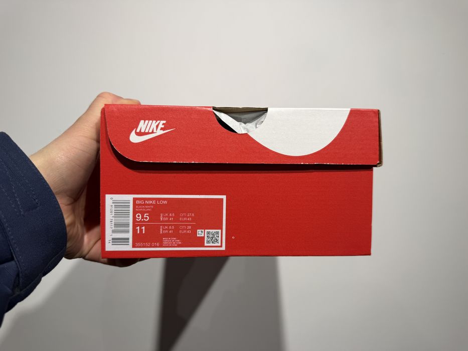 Кросівки чоловічі Nike Big Low Black 355152-016 оригінал