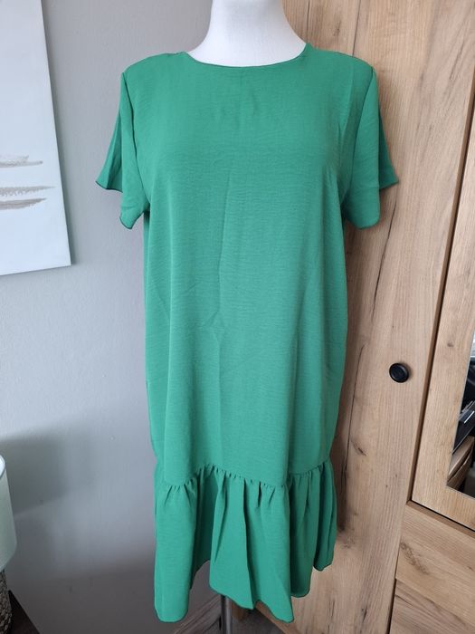 Zielona sukienka plus size