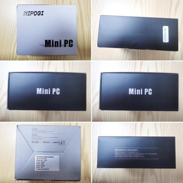 Компьютер системный блок компютер Mini pc AK1 Plus black,16gb,rom 512g