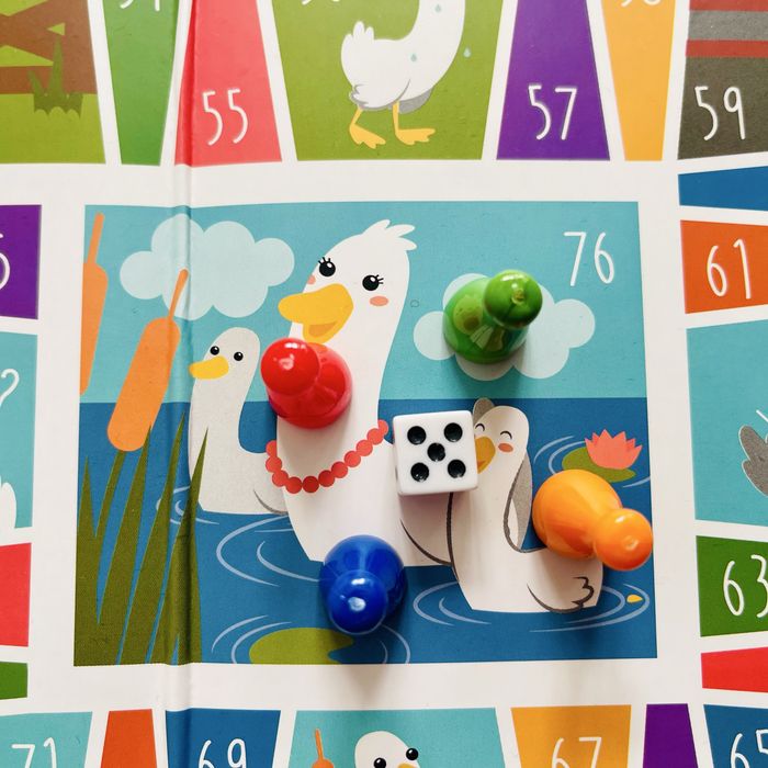 Jogo Infantil 2 em 1: Jogo do Ganso + Viagem ao Espaço (Novo)