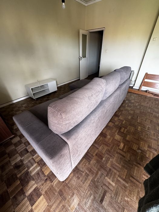 Sofa 3 lugares cinza