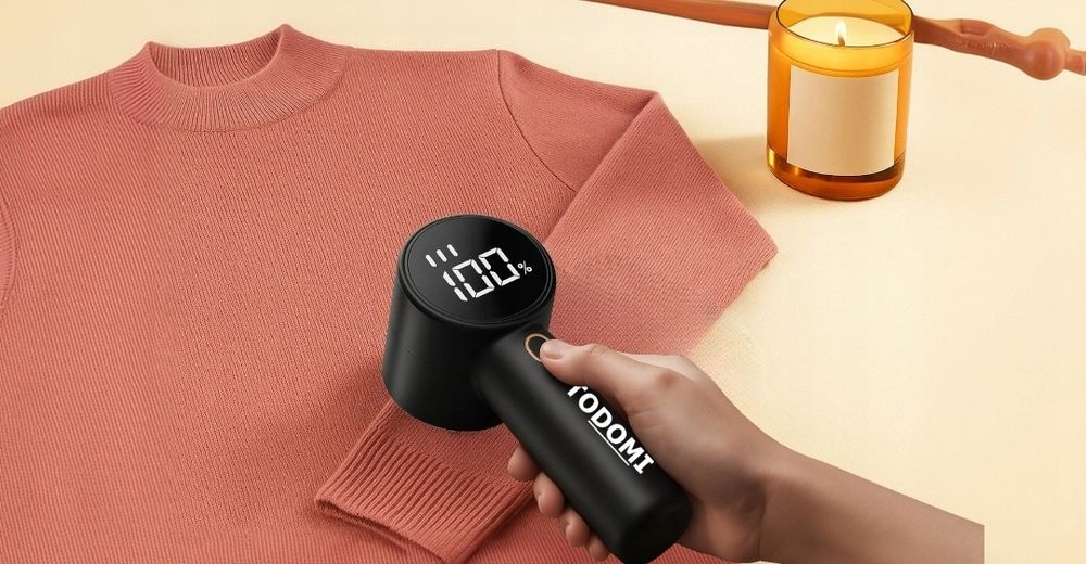 GOLARKA do ubrań swetrów wyświetlacz LED Ładowanie USB MOCNA