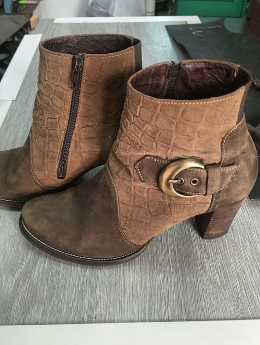 Botins em couro NR 37