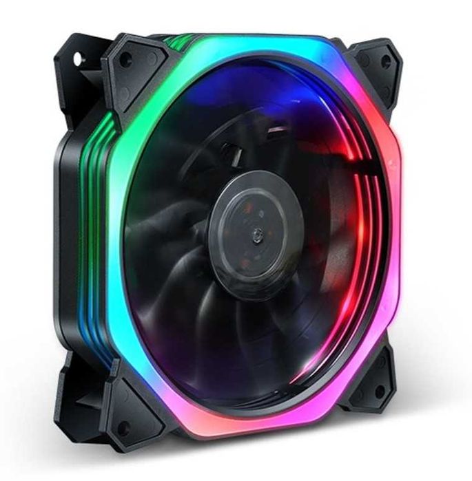 Вентилятор 120мм INPLAY M10 Rainbow  RGB кулер 120 mm