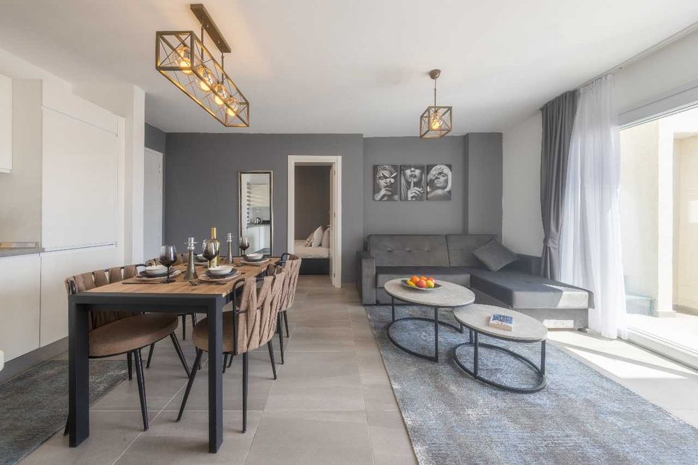 Квартира 139м2/пентхаус 3+1 терраса на крыше с джакузи Боаз Бафра Кипр