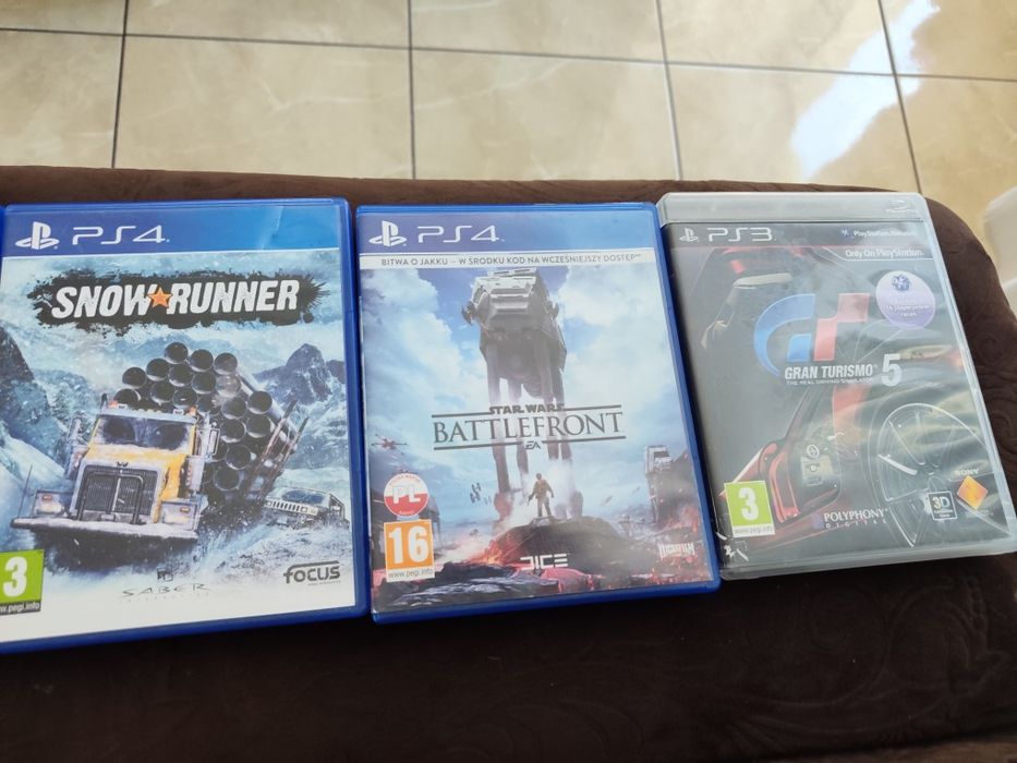 Gry ps 4 prawie jak nowe