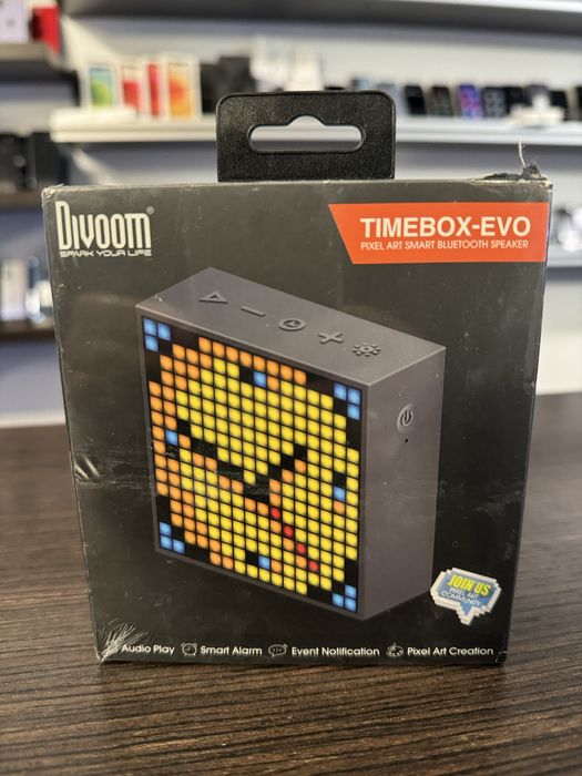 Divoom Timebox Evo Głośnik BT black Poznań Długa 14