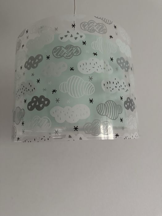 Lâmpada para quarto de crianças como nova