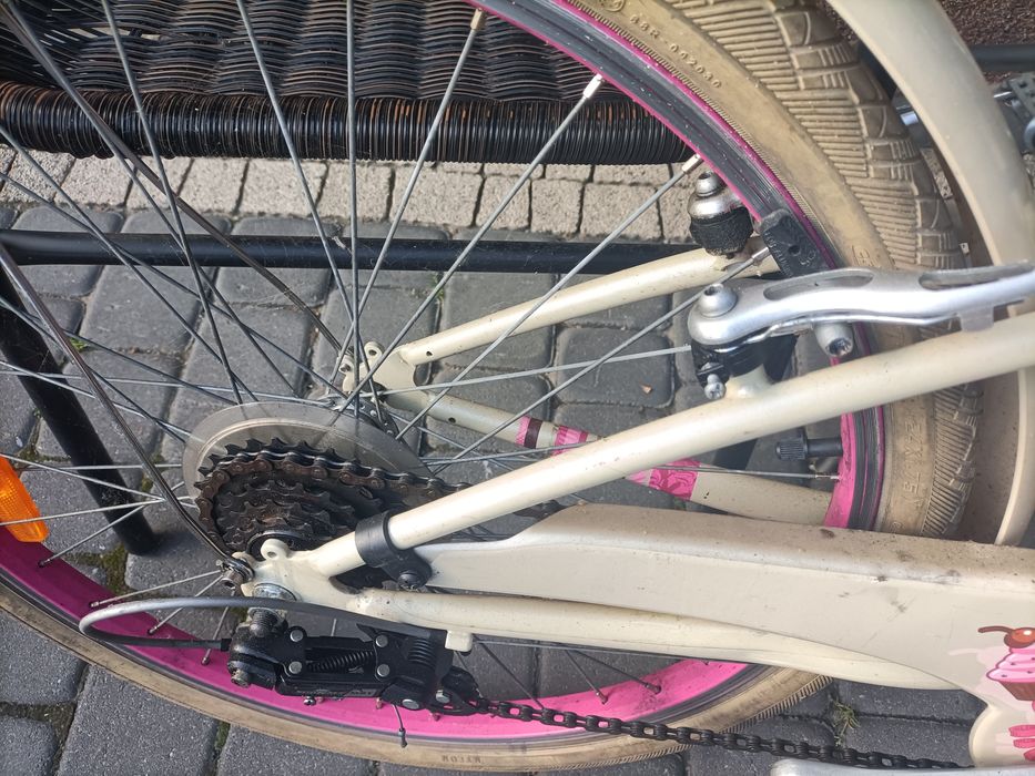Rower btwin 24" używany