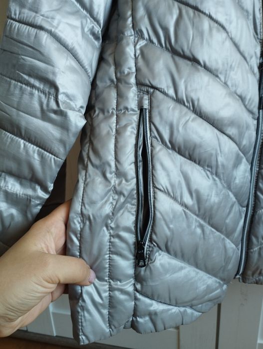 GAP Srebna kurtka przejściowa lekka M L