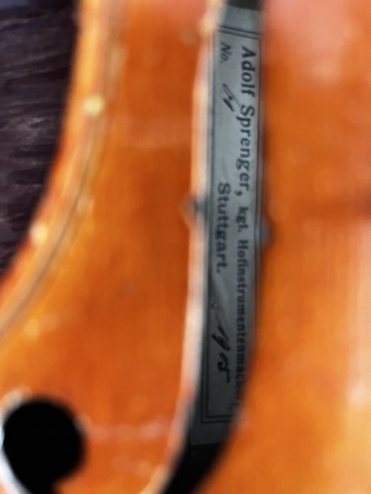 Скрипка4/4німецька 1905