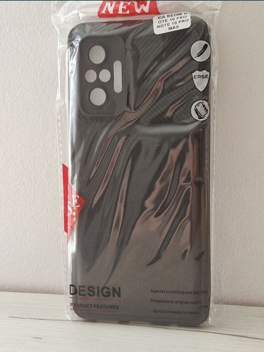 Camera Protected Case Xiaomi Redmi Note 10 Pro/Note 10 Pro Max czarny