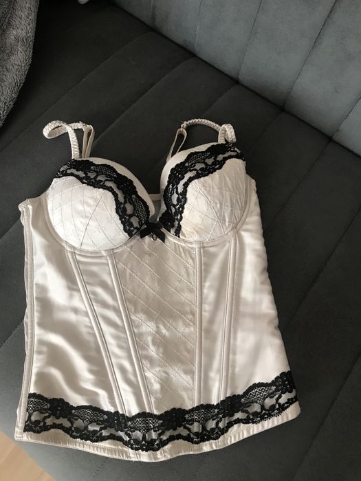 Gorset ecru H&M  r. 36
