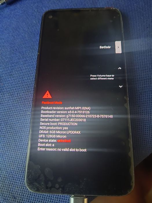 Google Pixel 4 a под ремонт.