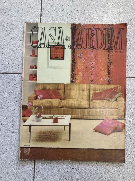 Revistas Antigas, Flama, Casa e Jardim, Largo e Astros e Estrelas