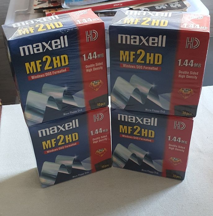 Maxwell Brand Sealed Floppy Disk Boxes447461765761607680