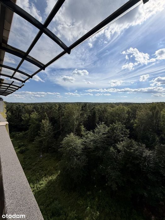 Piękna kawalerka z dużym balkonem i  widokiem na Las