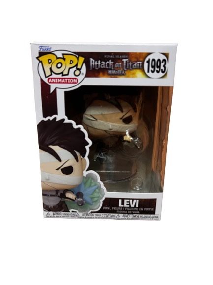 Ігрова фігурка funko pop! серії "атака титанів" - LEVI