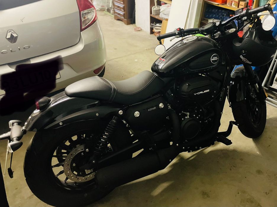 Mota keeway benda v cruise 125cc como nova