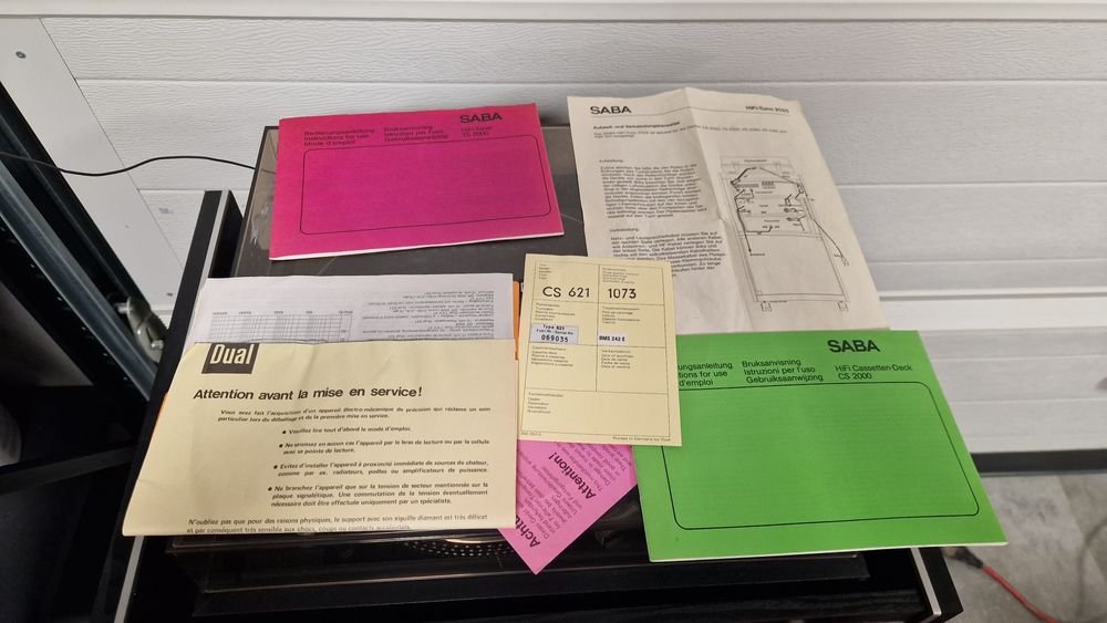 Zestaw Saba VS2080 CS2000 TS2000 szafka Saba