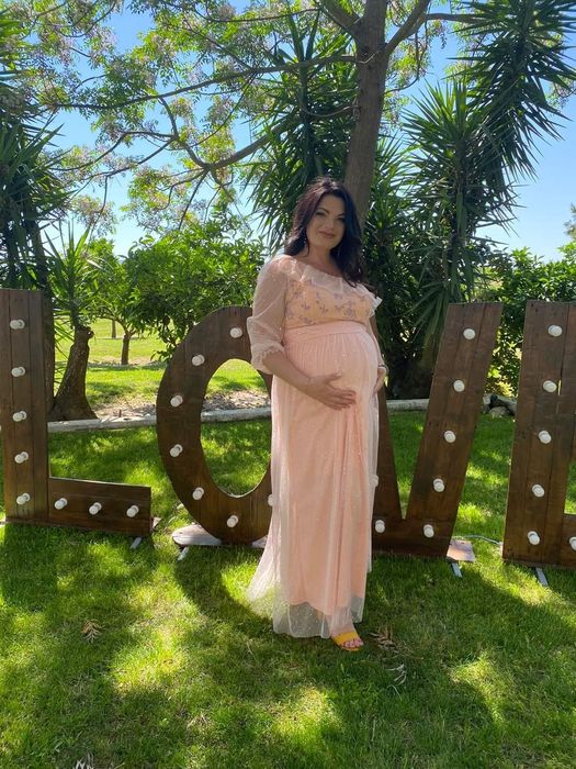 Vestido para grávidas.