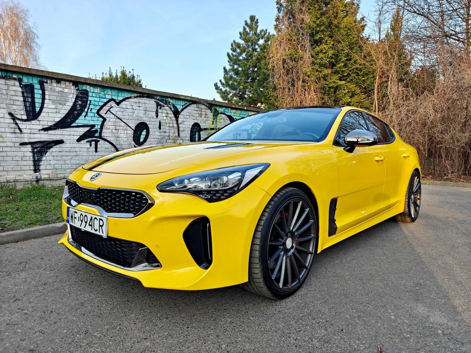 Kia Stinger 3.3 370KM 2018 Szwajcaria FULL OPCJA