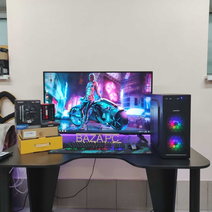 Игровой Компютер Intel Core i7, Sapphire RX 470, 8GB RAM, SSD 512 NVMe