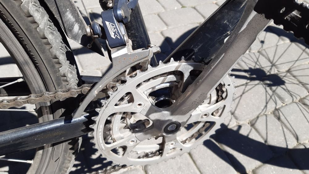Rower CANIEL aluminium bardzo lekki, części SHIMANO, SHOGUN koła 26,