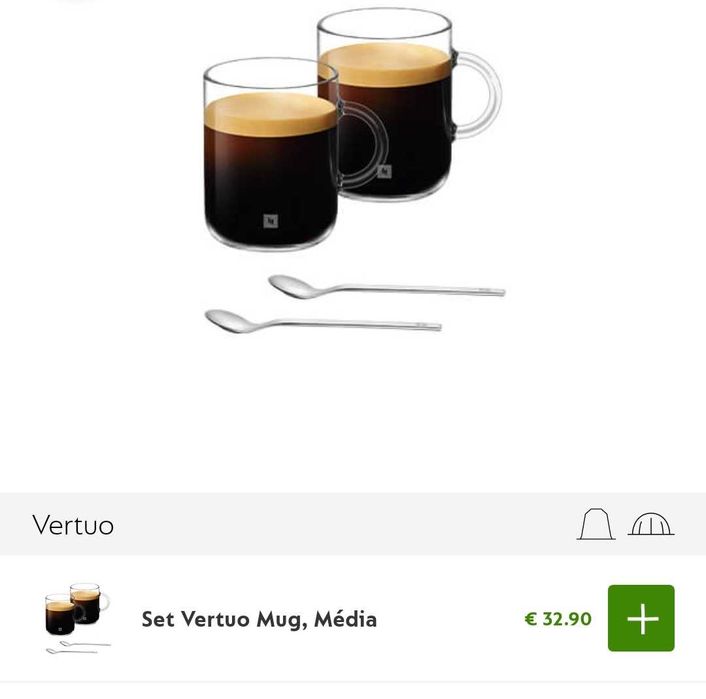 2 canecas vertuo mug nespresso
