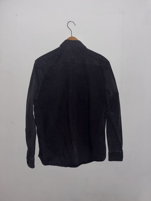 Koszula Gruba Męska Levis Czarna Stan BDB