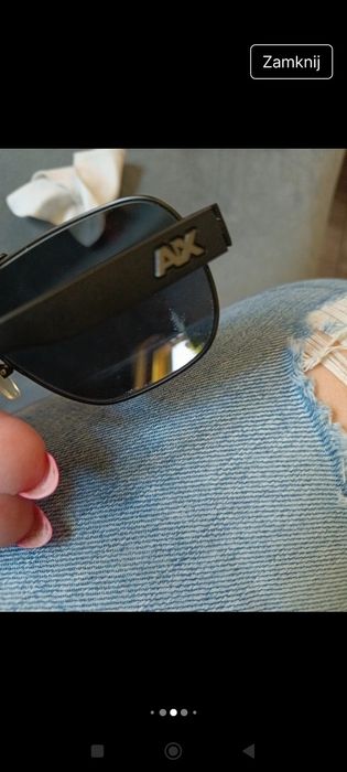 Okulary Armani .