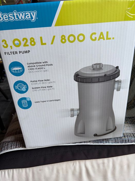 Filtro de cartucho para piscina