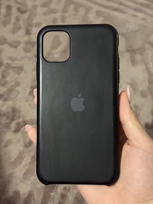 Оригінальний чохол Apple iPhone 11 Silicone Case Black