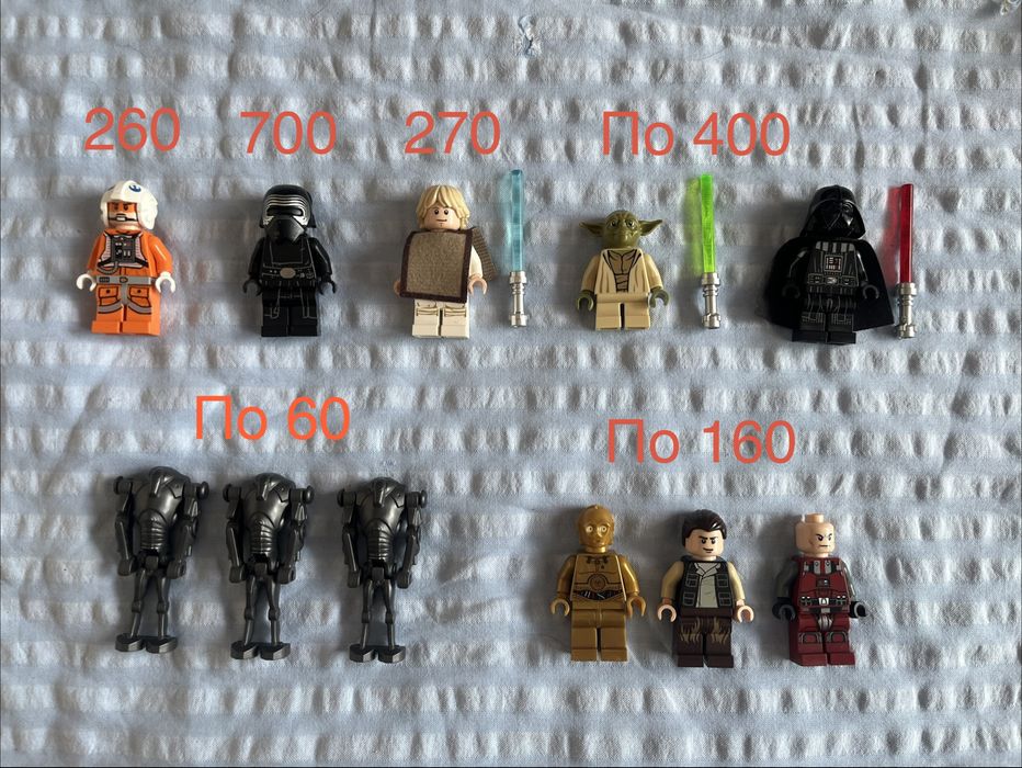 Мініфігурки Lego Star Wars